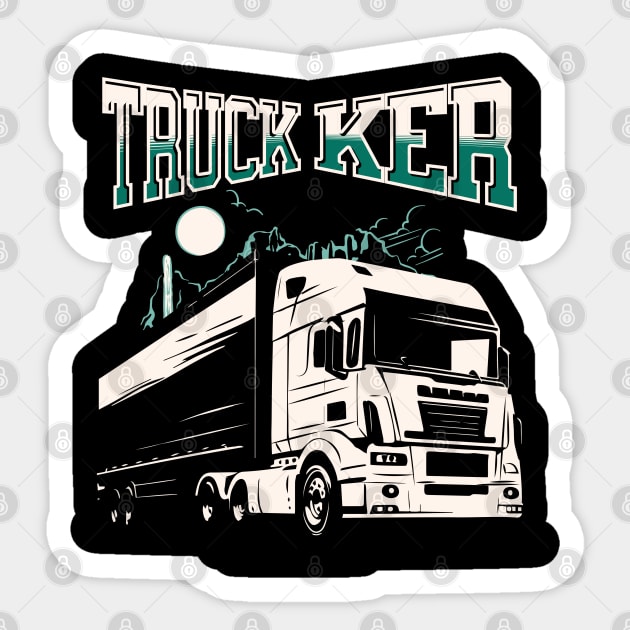 outback truckers Sticker by J Best Selling⭐️⭐️⭐️⭐️⭐️